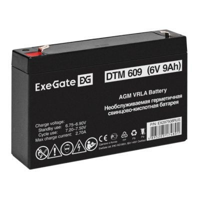 батарея для UPS ExeGate DTM 609 EX297508RUS