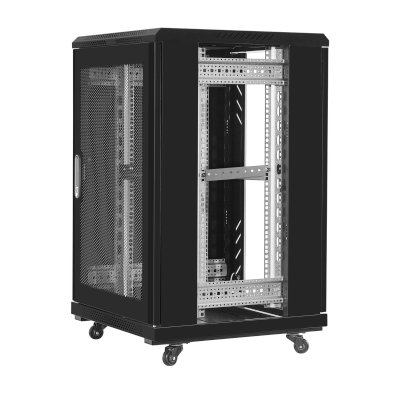 телекоммуникационный шкаф ExeGate EC-FS-18U.600.600.G.BLACK EX301398RUS Черный