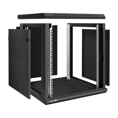 телекоммуникационный шкаф ExeGate EC-WM-12U.600.G.BLACK EX298610RUS Черный