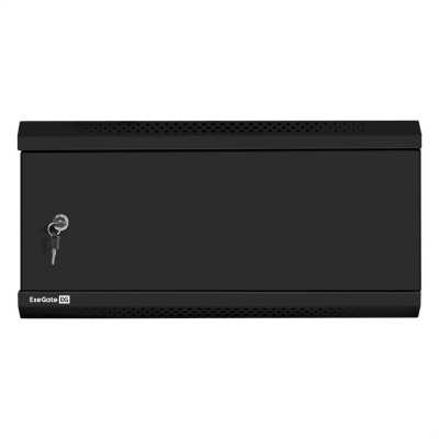 телекоммуникационный шкаф ExeGate EC-WM-4U.600.M.BLACK EX300264RUS Черный