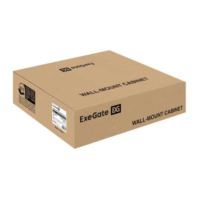 телекоммуникационный шкаф ExeGate EC-WM-6U.450.G.BLACK EX298605RUS Черный