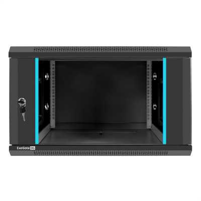 телекоммуникационный шкаф ExeGate EC-WM-6U.600.G.BLACK EX298606RUS Черный
