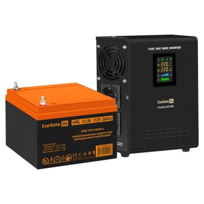 ИБП ExeGate FineSine SX-800.LCD.AVR.2SH EX296517RUS