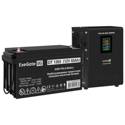 ИБП ExeGate FineSine SX-800.LCD.AVR.2SH EX296525RUS