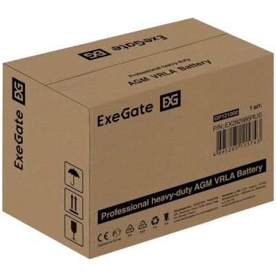 батарея для UPS Exegate GP121000