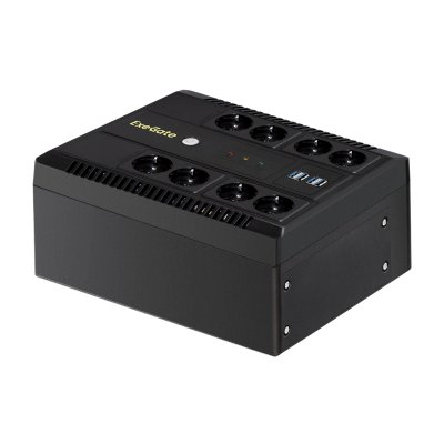ИБП ExeGate Neo NNB-650.LED.AVR.8SH.CH EX295011RUS Черный