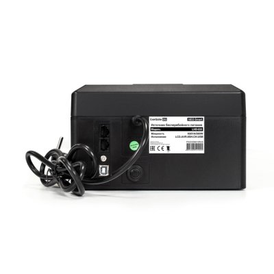 ИБП ExeGate Neo Smart LHB-650.LCD.AVR.8SH.CH.RJ.USB EX295013RUS Черный