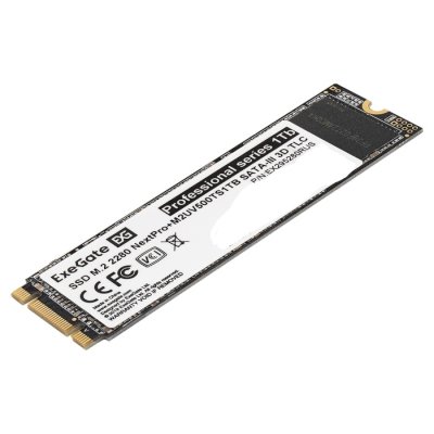 SSD диск ExeGate NextPro+ M2UV500TS1TB 1Tb EX295280RUS Черный