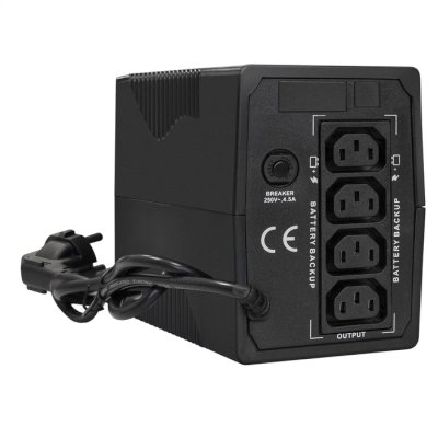 ИБП ExeGate Power Smart ULB-1000.LCD.AVR.4C13 EX292789RUS Черный