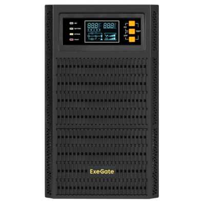 ИБП ExeGate PowerExpert TL-3000.72V.LCD.AVR.3SH.USB.RS232.SNMP EX296949RUS Черный