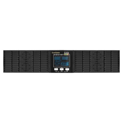 ИБП ExeGate PowerExpert ULS-1000.LCD.AVR.1SH.2C13.USB.RS232.SNMP.2U EX293048RUS Серый