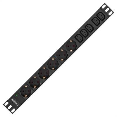 блок розеток ExeGate ServerPro PDU-19H010 Al-5C136S-C14