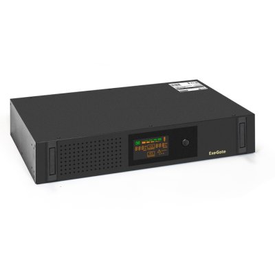 ИБП ExeGate ServerRM UNL-2000.LCD.AVR.2SH.3C13.USB.2U EX293851RUS Черный