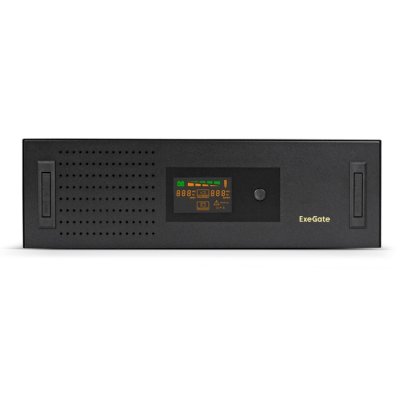 ИБП ExeGate ServerRM UNL-3000.LCD.AVR.2SH.3C13.USB.3U EX293852RUS Черный