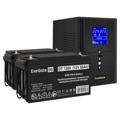 ИБП ExeGate SineTower SZ-1500.LCD.AVR.2SH.1C13.USB EX296821RUS