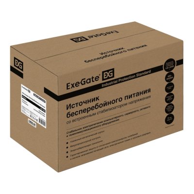 ИБП ExeGate SpecialPro Smart LLB-1500.LCD.AVR.2SH.3C13.USB Черный