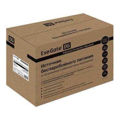 ИБП ExeGate SpecialPro Smart LLB-2200.LCD.AVR.2SH.RJ.USB Черный