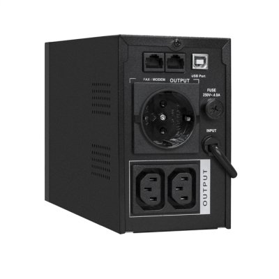 ИБП ExeGate SpecialPro UNB-1000.LED.AVR.1SH.2C13.RJ.USB Черный
