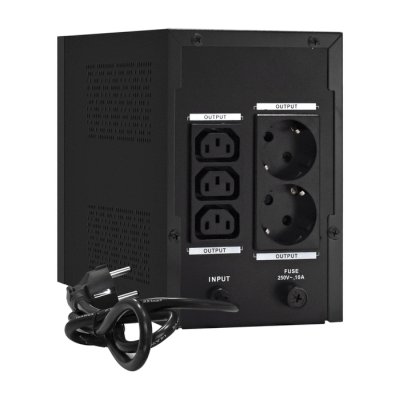 ИБП ExeGate SpecialPro UNB-1200.LED.AVR.2SH.3C13 Черный