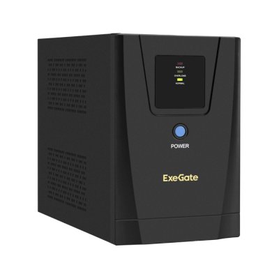 ИБП ExeGate SpecialPro UNB-1600.LED.AVR.2SH.3C13 Черный