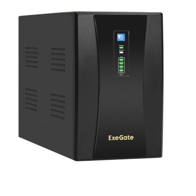 ИБП ExeGate SpecialPro UNB-2200.LED.AVR.4C13.RJ.USB EX292612RUS Черный