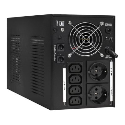 ИБП ExeGate SpecialPro UNB-3000.LED.AVR.2SH.4C13.RJ.USB EX292615RUS Черный