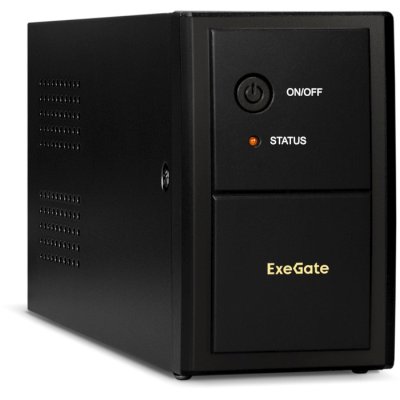 ИБП ExeGate SpecialPro UNB-650.LED.AVR.2SH Черный