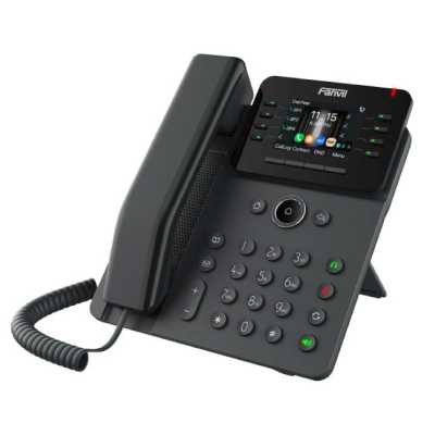 IP телефон Fanvil V62G Black Черный