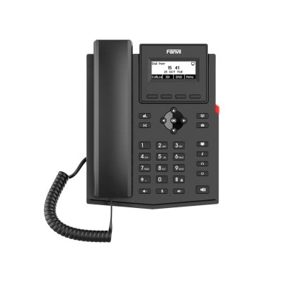 IP телефон Fanvil X301W Черный