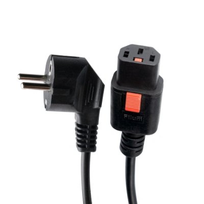 кабель питания Filum FL-PC-CEE7/7-C13F-C1-3.0-BK