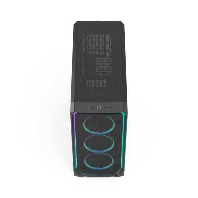 корпус Fractal Design Meshify 3 XL Ambience Pro RGB TG Light Tint Black FD-C-MES3X-03