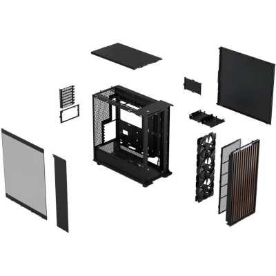 корпус Fractal Design North XL Charcoal Black TG Dark FD-C-NOR1X-02