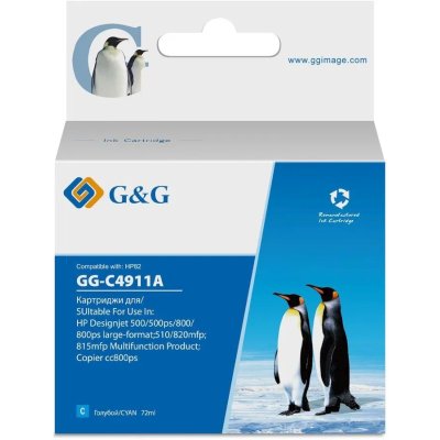 картридж G&G GG-C4911A голубой