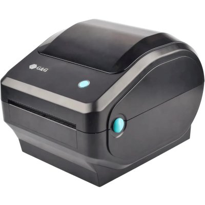 принтер этикеток G&G GG-D410 черный