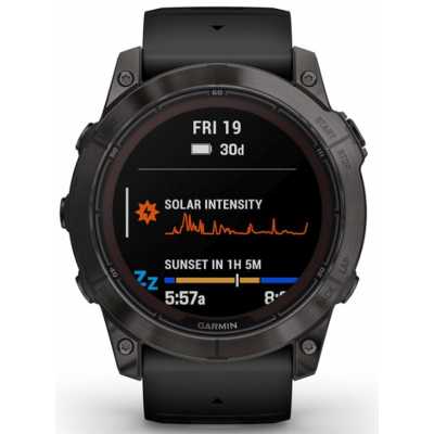 смарт часы Garmin Fenix 7x Pro Sapphire Solar Edition 010-02778-11