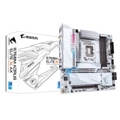 материнская плата GigaByte B760M Aorus Elite X AX