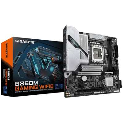 материнская плата GigaByte B860M Gaming WIFI6 Черный