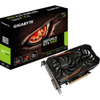видеокарта GigaByte nVidia GeForce GTX 1050 3Gb GV-N1050OC-3GD