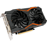 видеокарта GigaByte nVidia GeForce GTX 1050 Ti 4Gb GV-N105TG1 GAMING-4GD