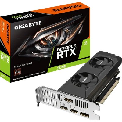 видеокарта GigaByte nVidia GeForce RTX 3050 6Gb GV-N3050OC-6GL