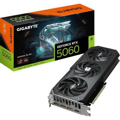 видеокарта GigaByte nVidia GeForce RTX 5060 8Gb GV-N5060GAMING OC-8GD 1.0