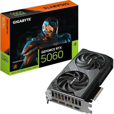 видеокарта GigaByte nVidia GeForce RTX 5060 8Gb GV-N5060WF2-8GD 1.0