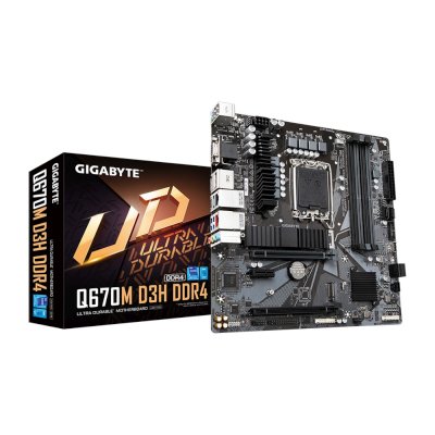 материнская плата GigaByte Q670M D3H DDR4