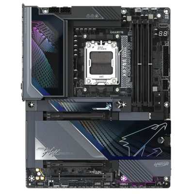 материнская плата GigaByte X870E Aorus Master X3D Черный