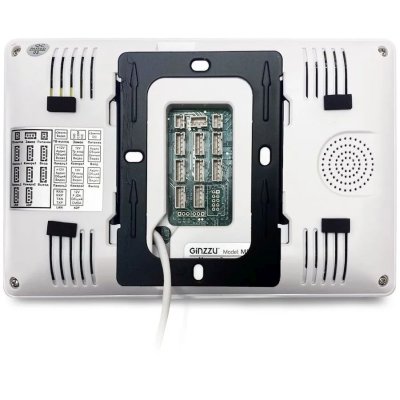 видеодомофон Ginzzu MPI-0701 White