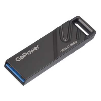 флешка GoPower 256GB 00-00027356 Серый