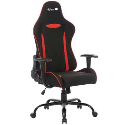 игровое кресло Helmi Winner Black/Red черно-красный