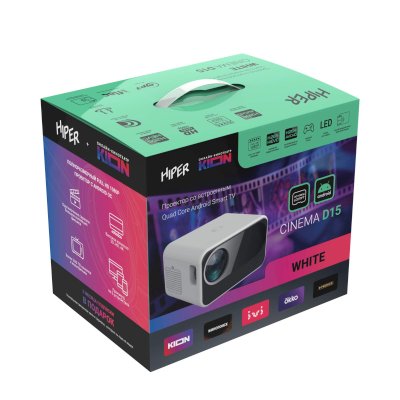 проектор Hiper Cinema D15 White Белый