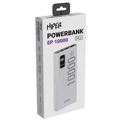 внешний аккумулятор Hiper EP 10000 White