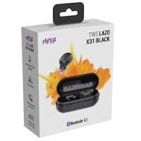 гарнитура Hiper TWS Lazo X31 Black HTW-LX31